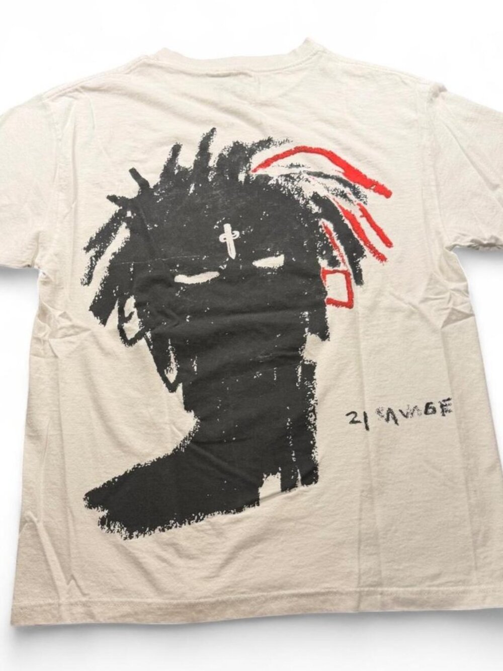 21 Savage American Dream Tour 2024 Double Sided Concert Hip Hop Rap Tee Medium